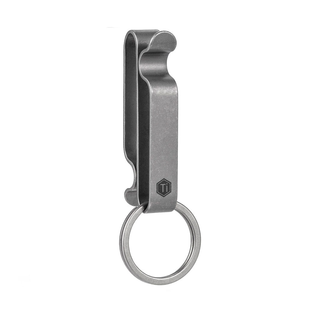 KM00 Titanium Alloy Keychain Belt Clip