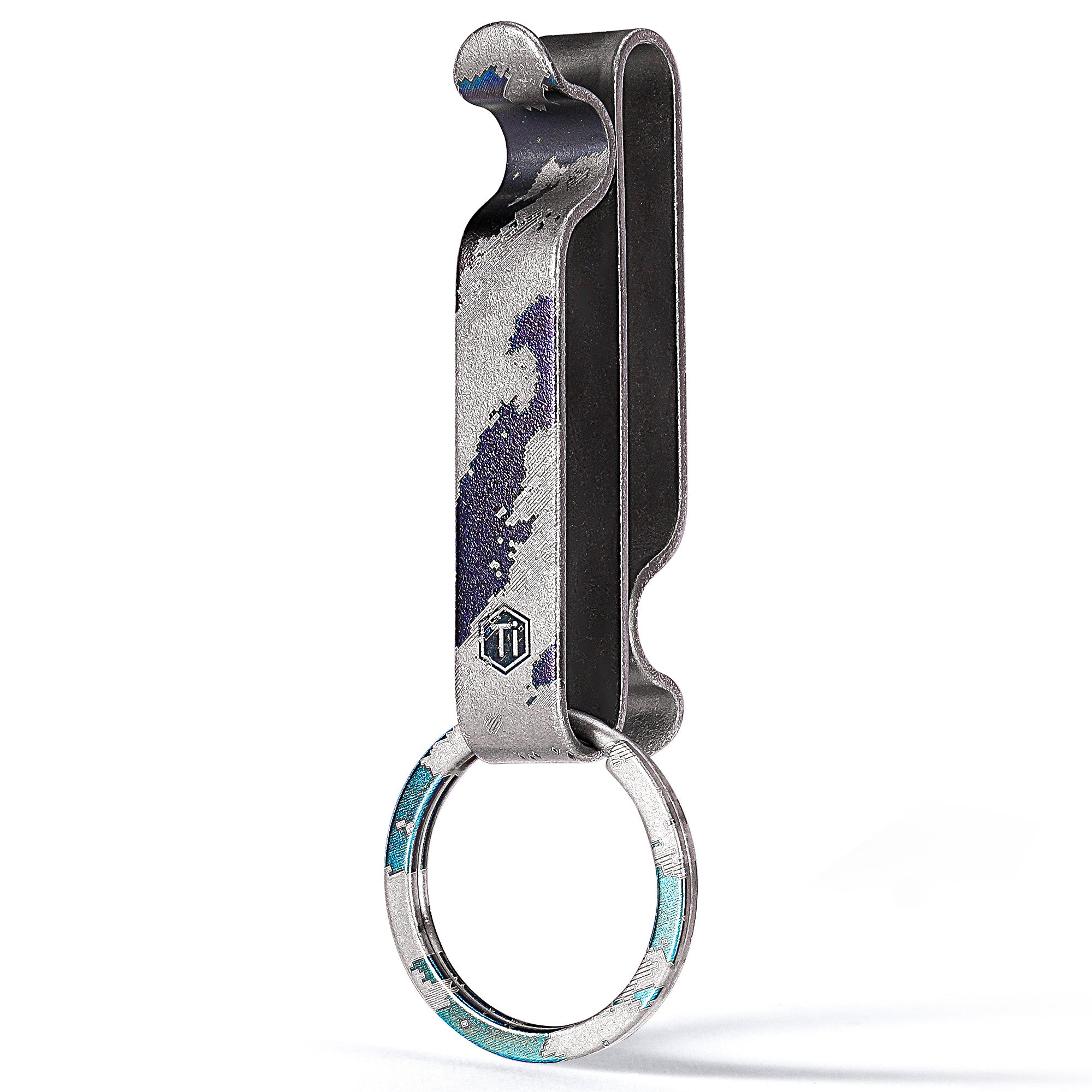 KM00 Titanium Alloy Keychain Belt Clip