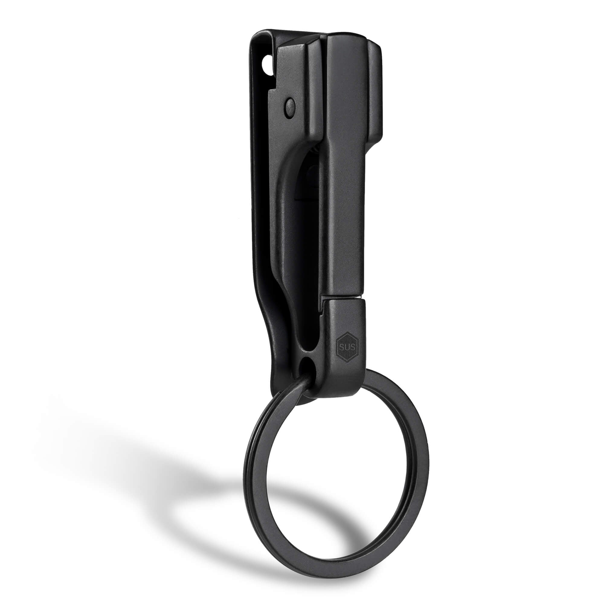KS02 Stainless Steel Keychain(BLACK)