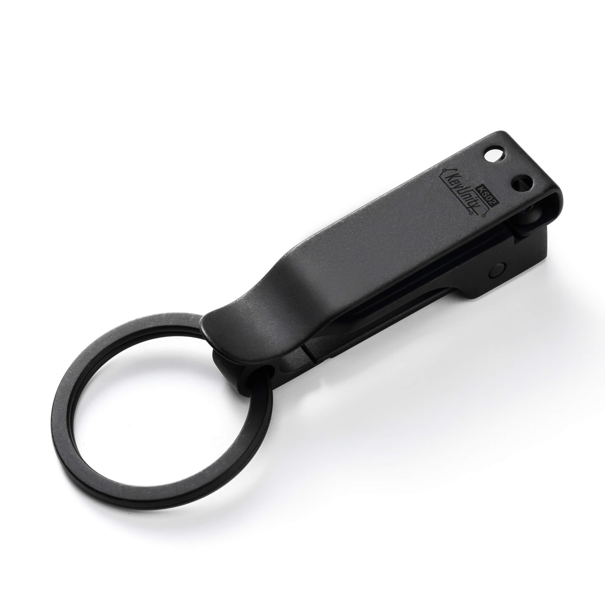 KS02 Stainless Steel Keychain(BLACK)