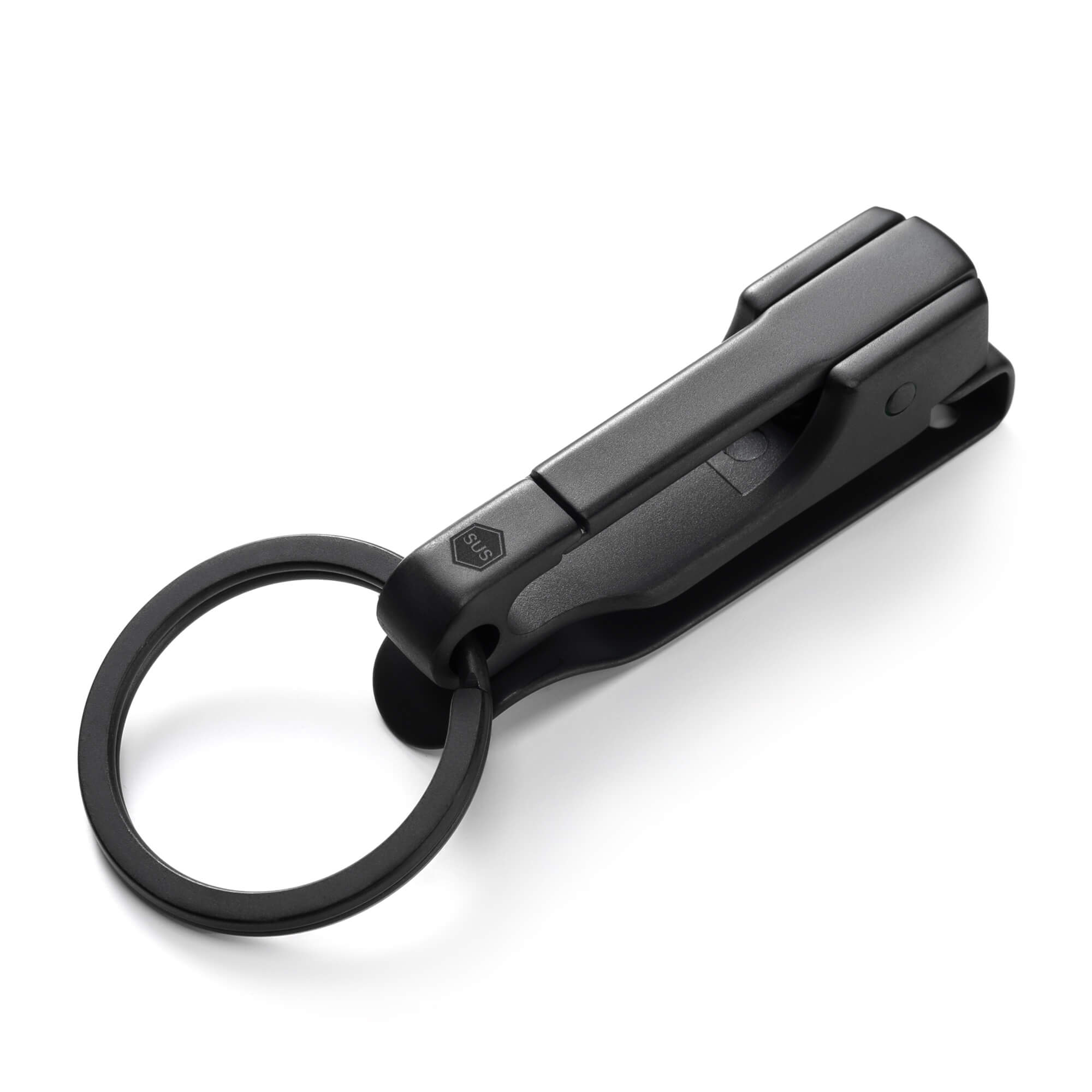 KS02 Stainless Steel Keychain(BLACK)