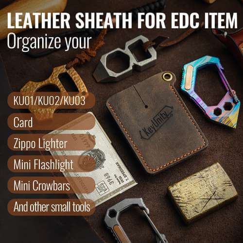 KeyUnity KA05 EDC Multitool Sheath: Your Everyday Carry Essential for Outdoor Adventure and Urban Lifestyle