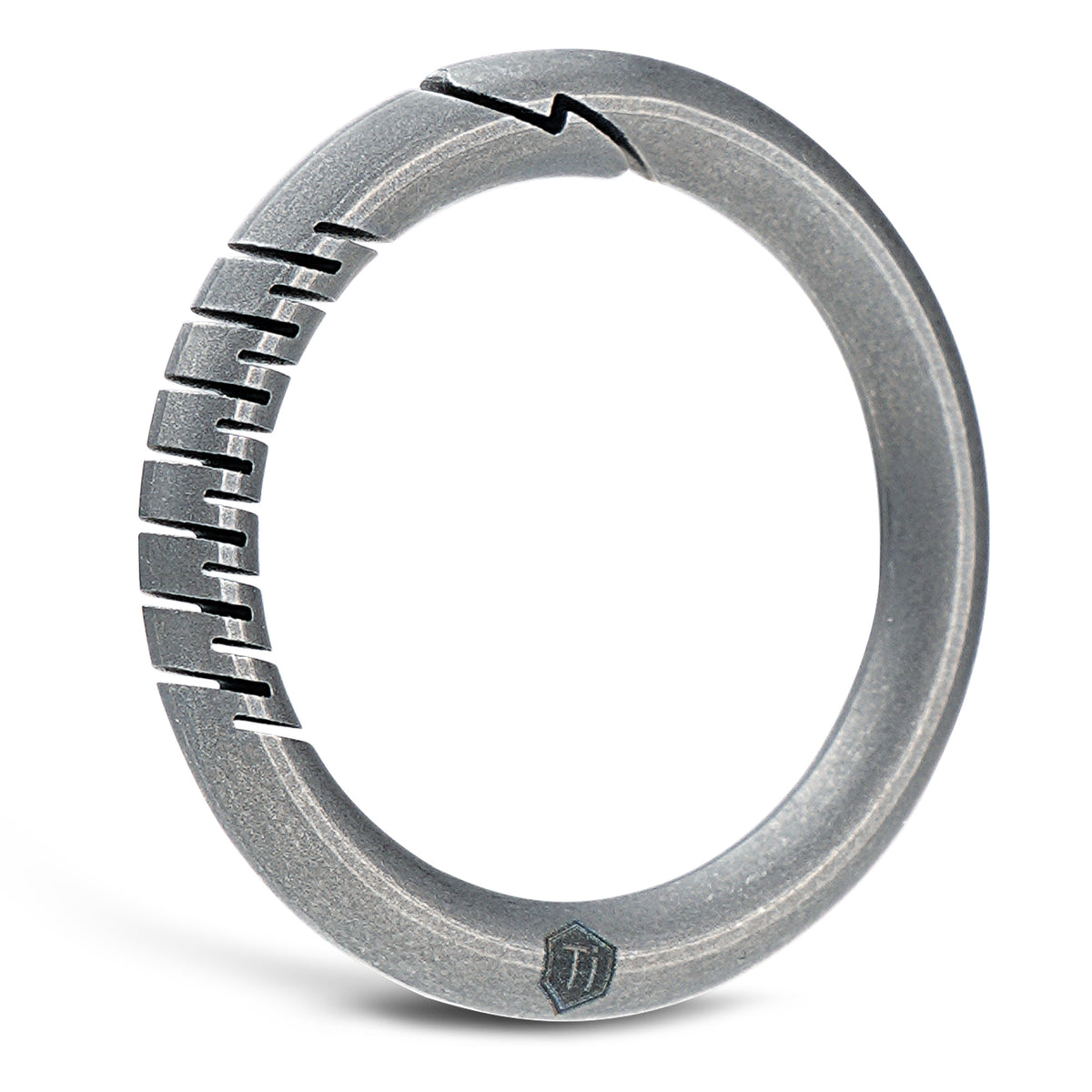 KA34 Titanium Side Pushing Key Ring