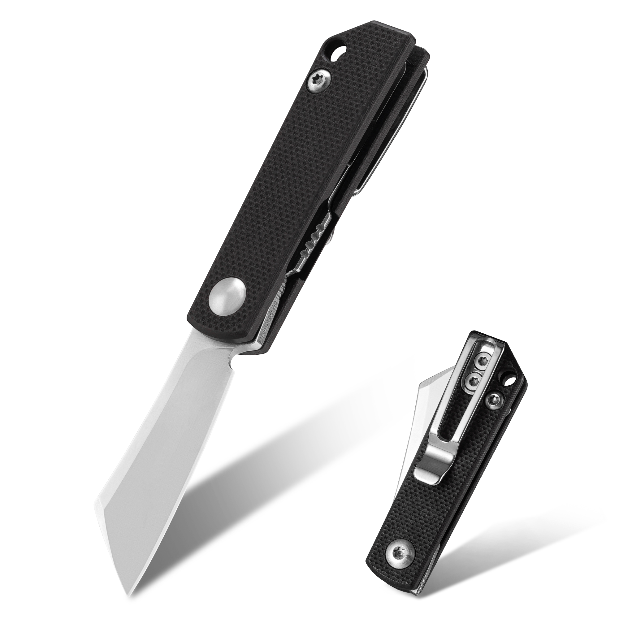 KeyUnity KK10XS Mini Flipper Folding Knife for Everyday Carry