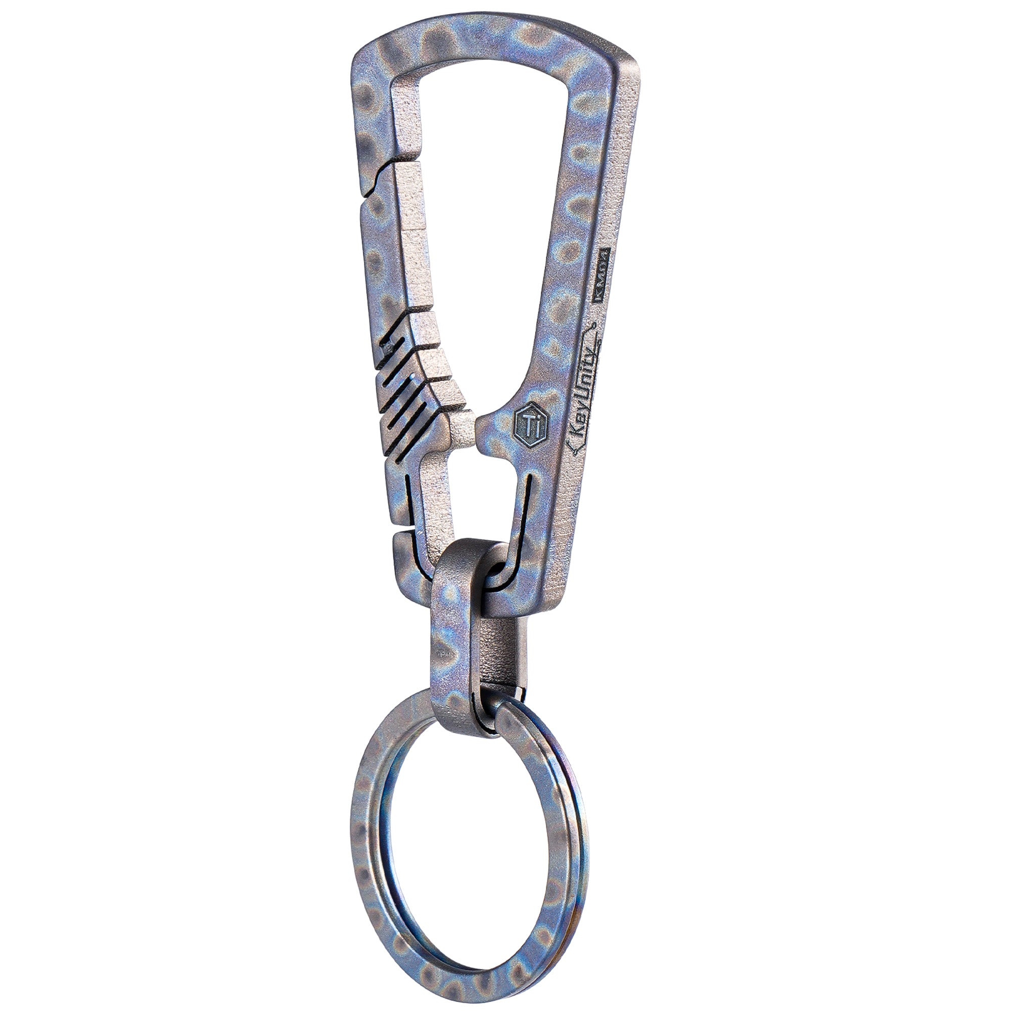 KM04HF Titanium Carabiner Keychain Clip