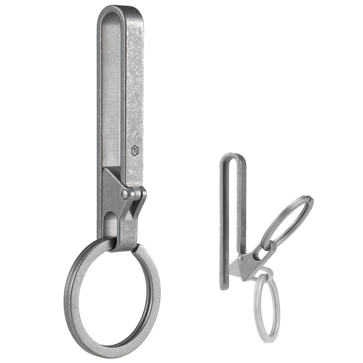 KM23 Titanium Alloy Belt Keychain