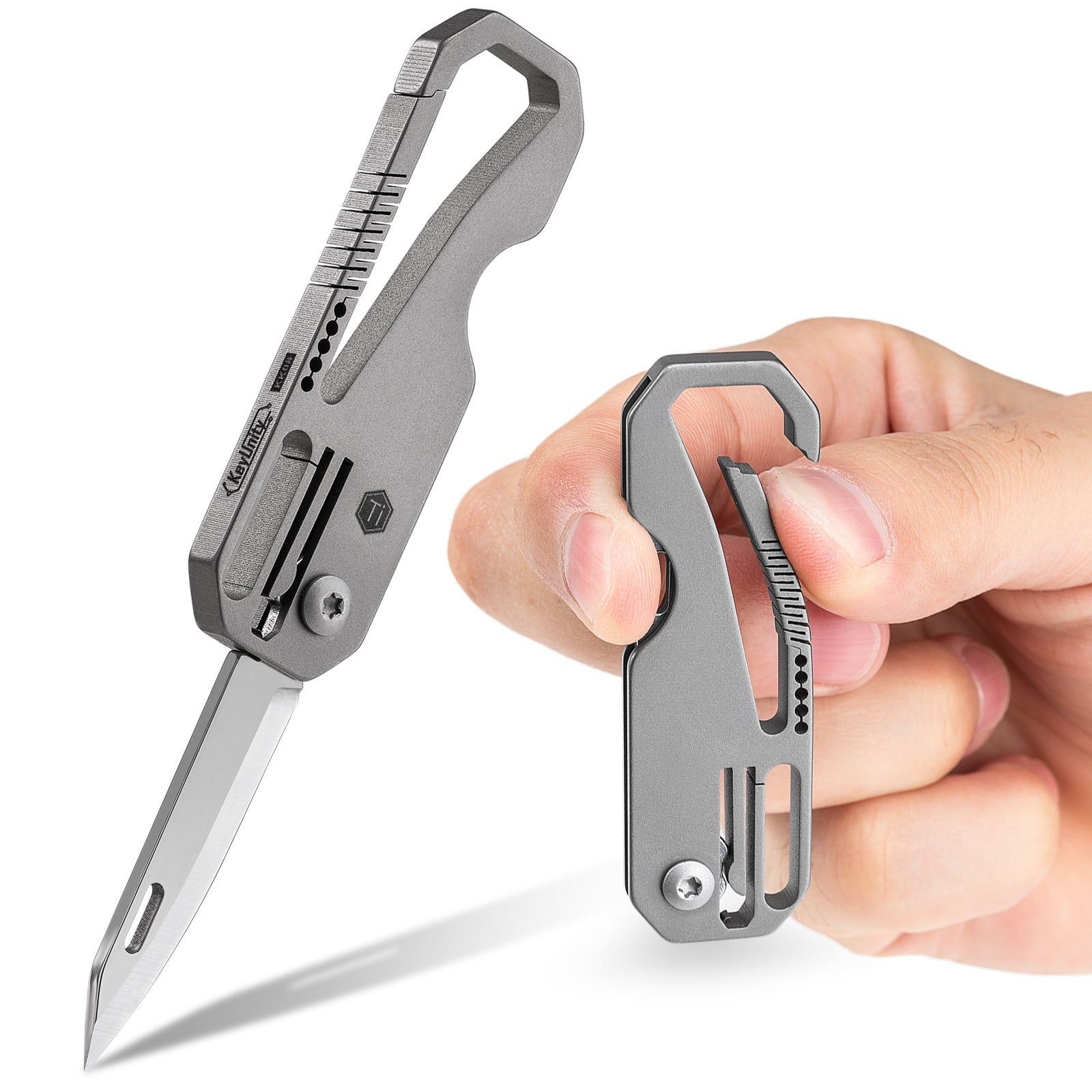 KeyUnity KK08 Titanium Folding Knife