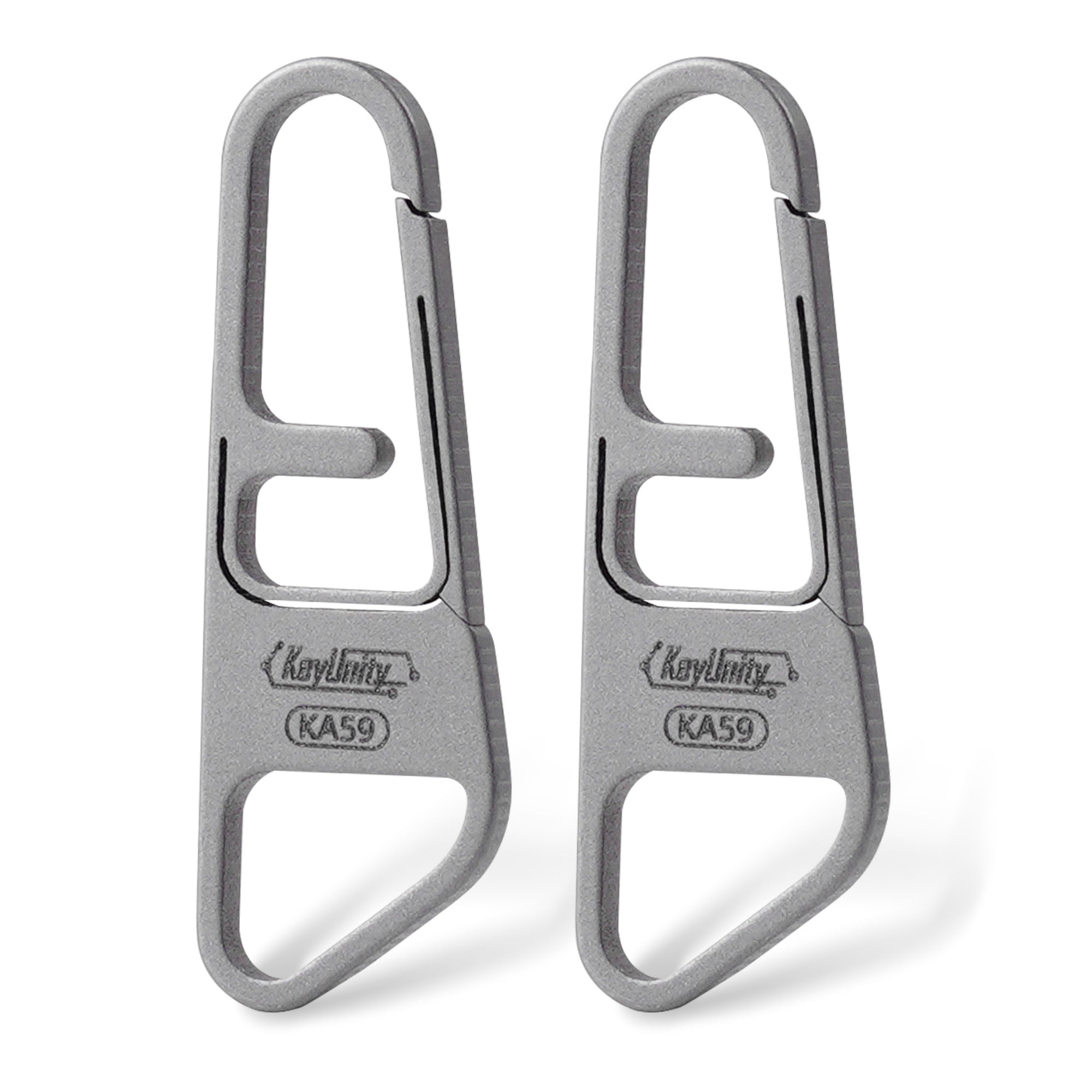 KA59 Titanium Zipper Pulls