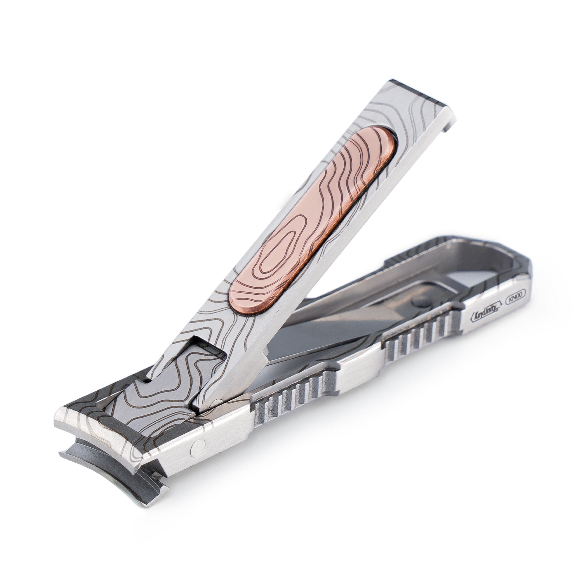 KN00 Folding Nail Clipper (Suminagashi Patter)