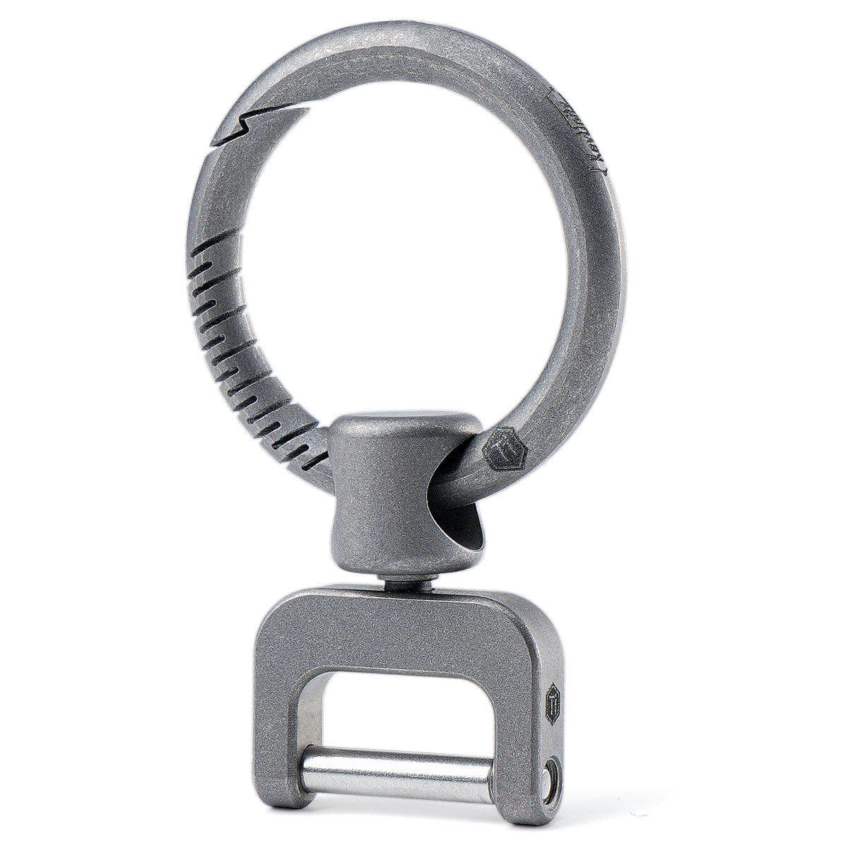KA36 Titanium Side Pushing Key Ring