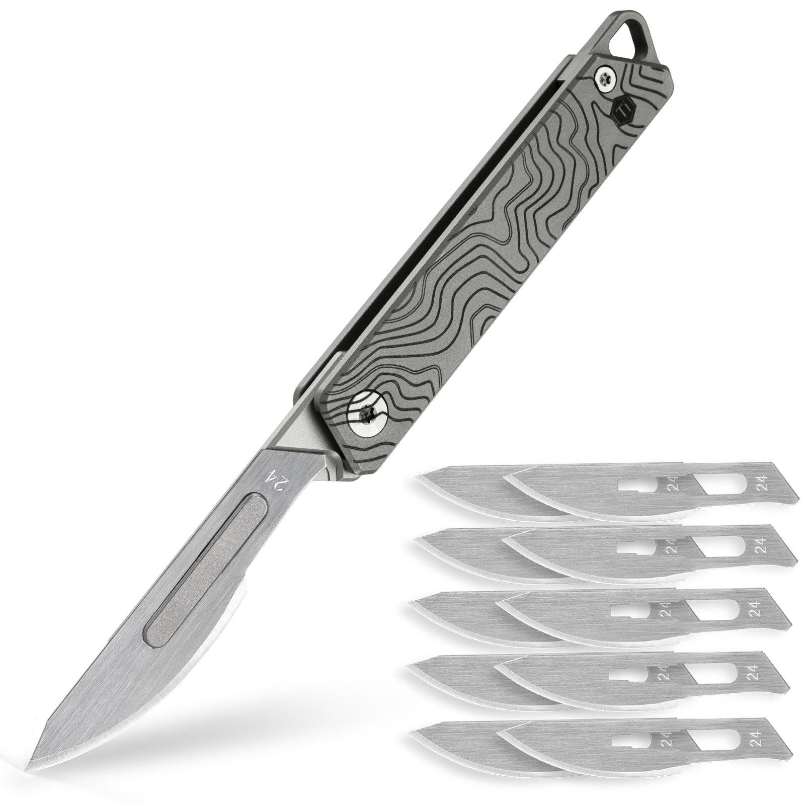 KK02 Titanium Alloy Mini Knife