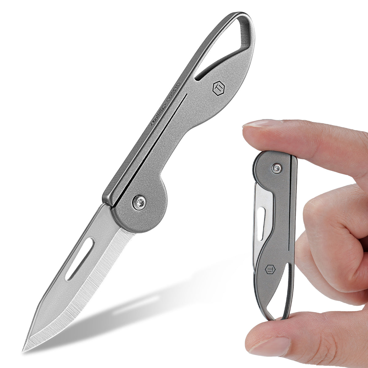 KK05M Mini Titanium Pocket Knife for Everyday Carry