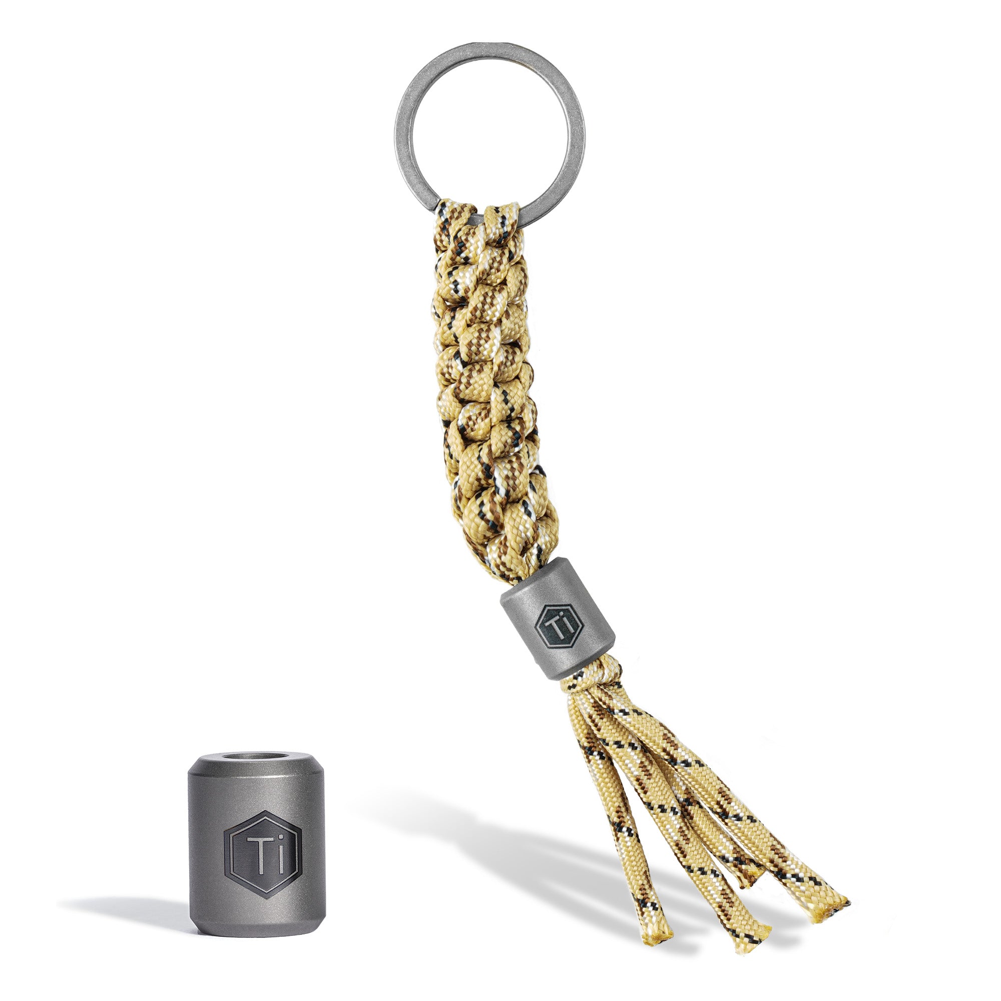 KC02 Titanium Paracord Bead