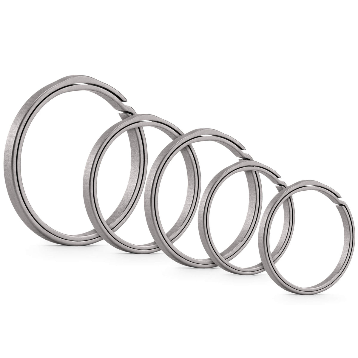 KA20 Titanium Alloy Key Ring Set(1l+2m+2s)