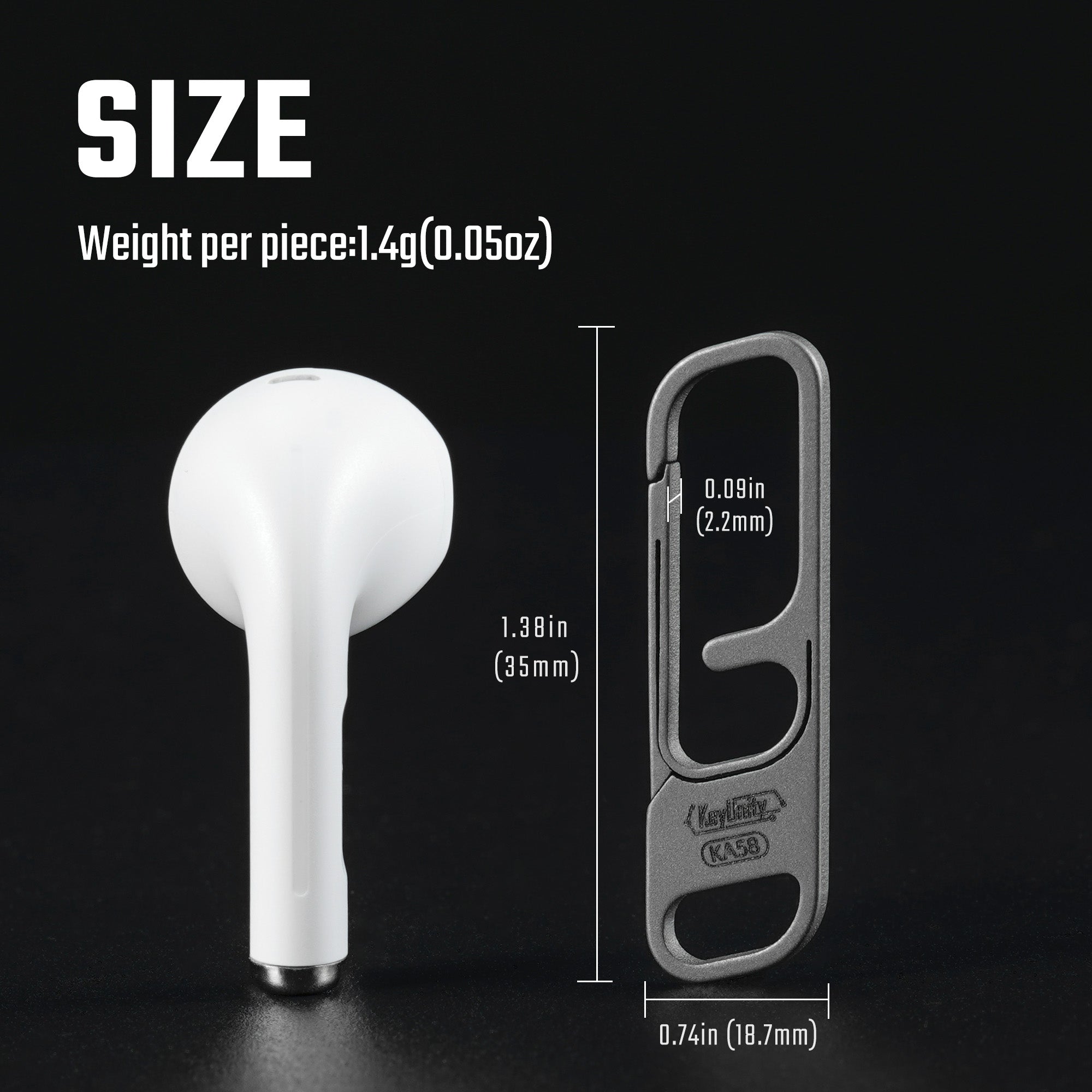 KA58 Zipper Pull Replacement