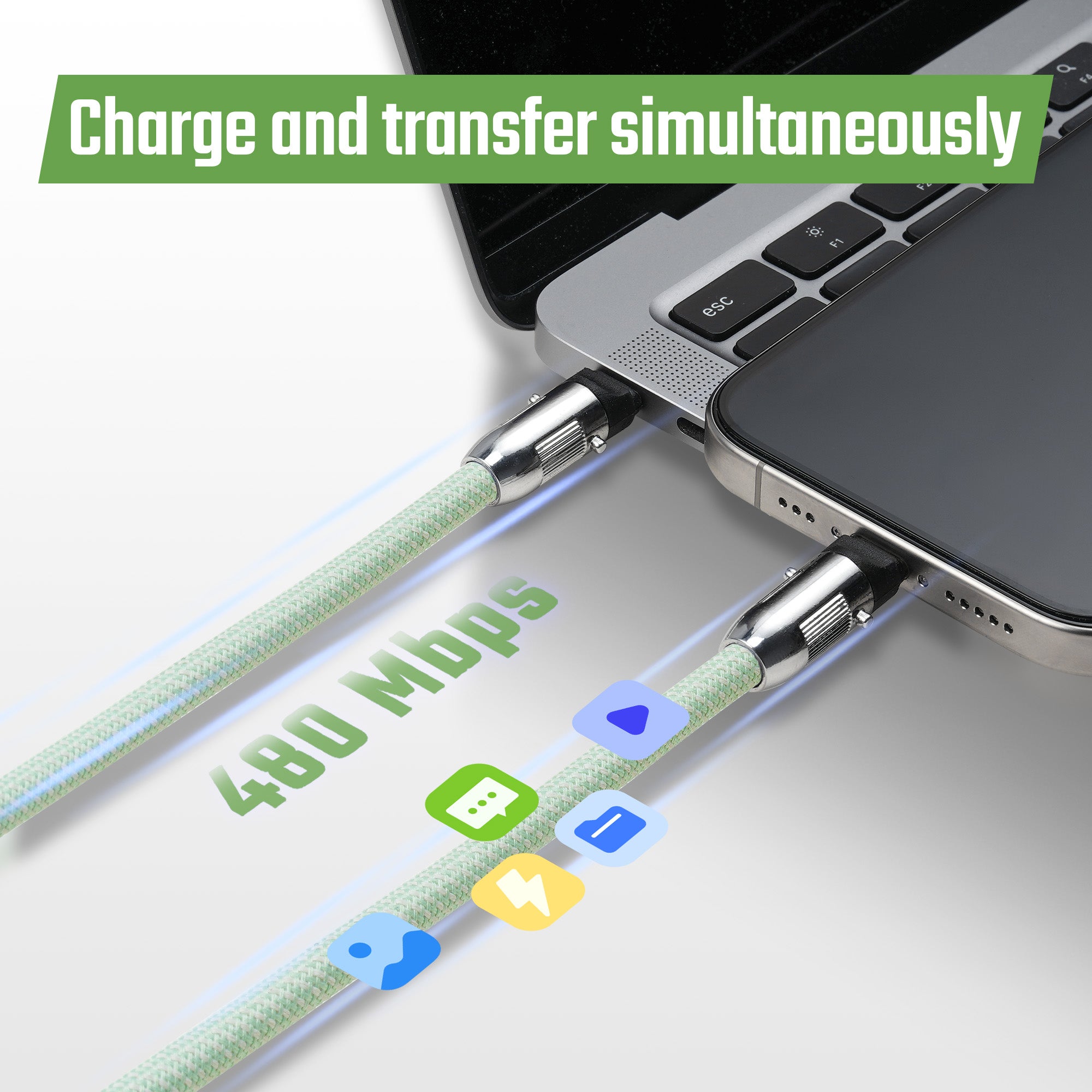 KH02/KH03 Phone Lanyard with USB C Charging