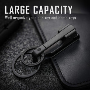 KS02 Stainless Steel Keychain（BLACK）