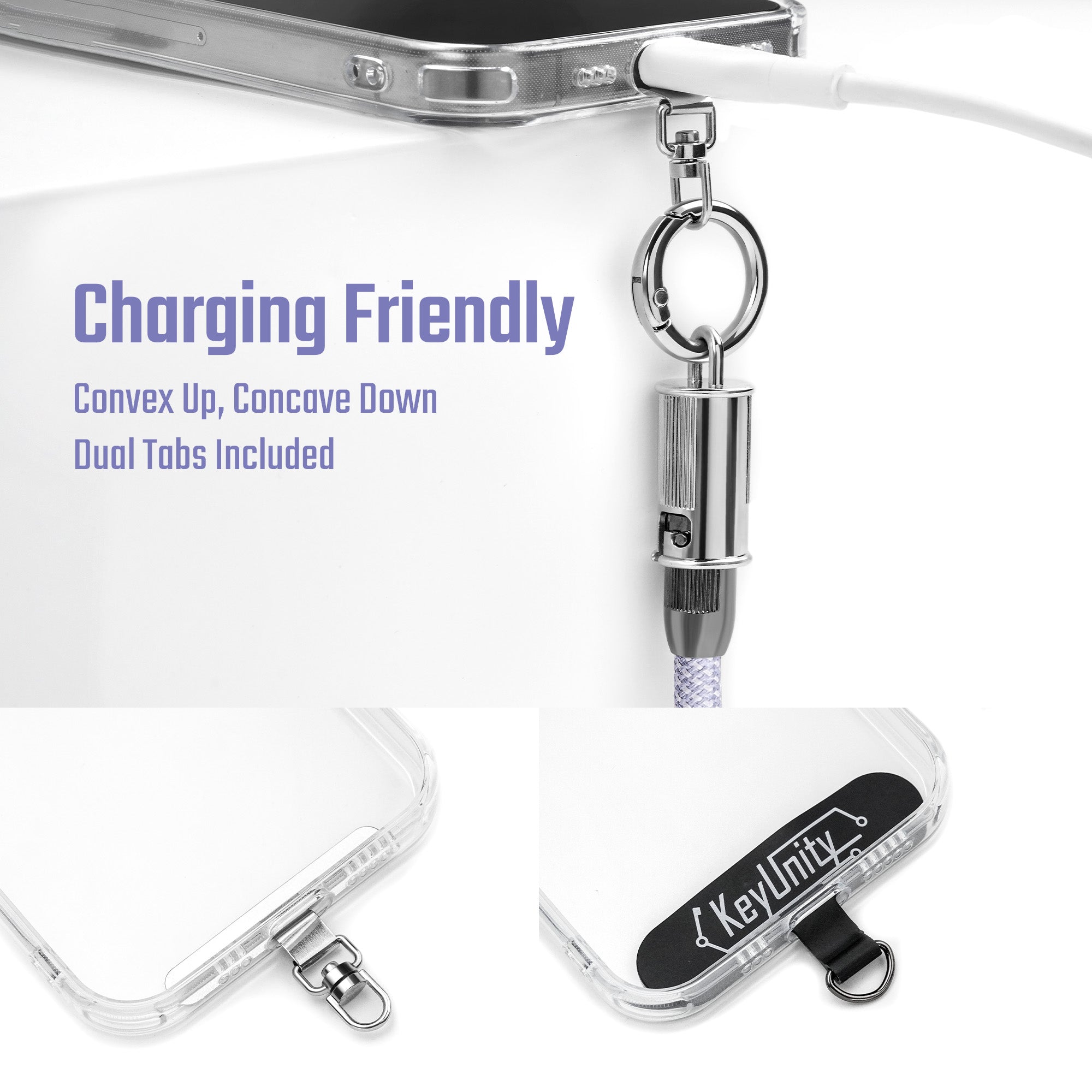 KH02/KH03 Phone Lanyard with USB C Charging