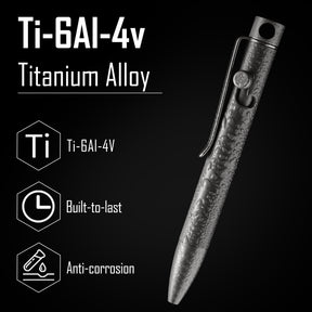 KP05 Titanium Alloy Bolt Action Pen
