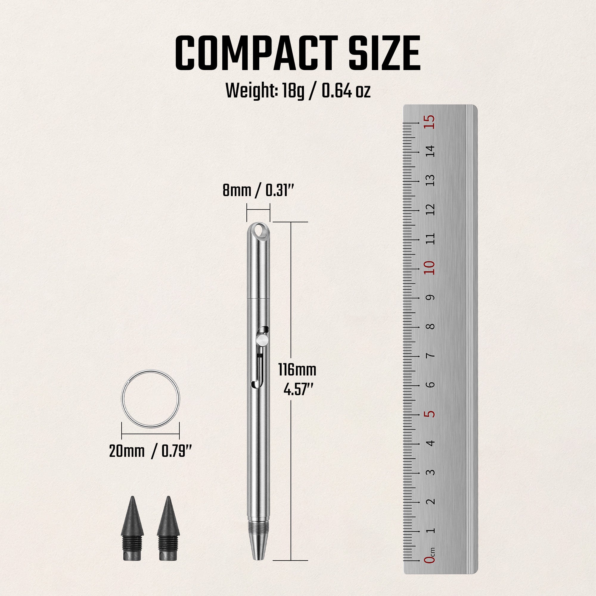 KP07 2-in-1 Ballpoint Pen & Everlasting Pencil
