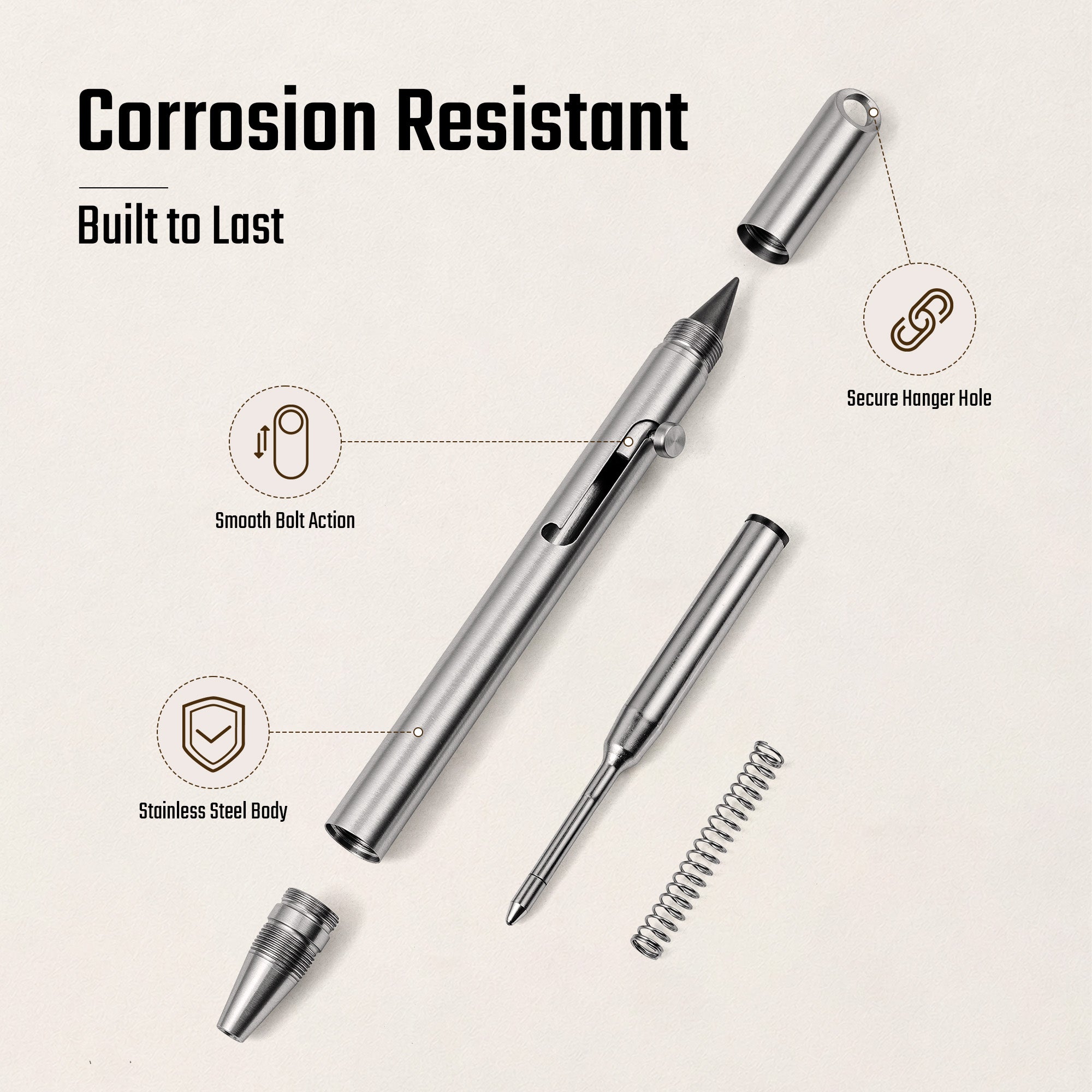 KP07 2-in-1 Ballpoint Pen & Everlasting Pencil