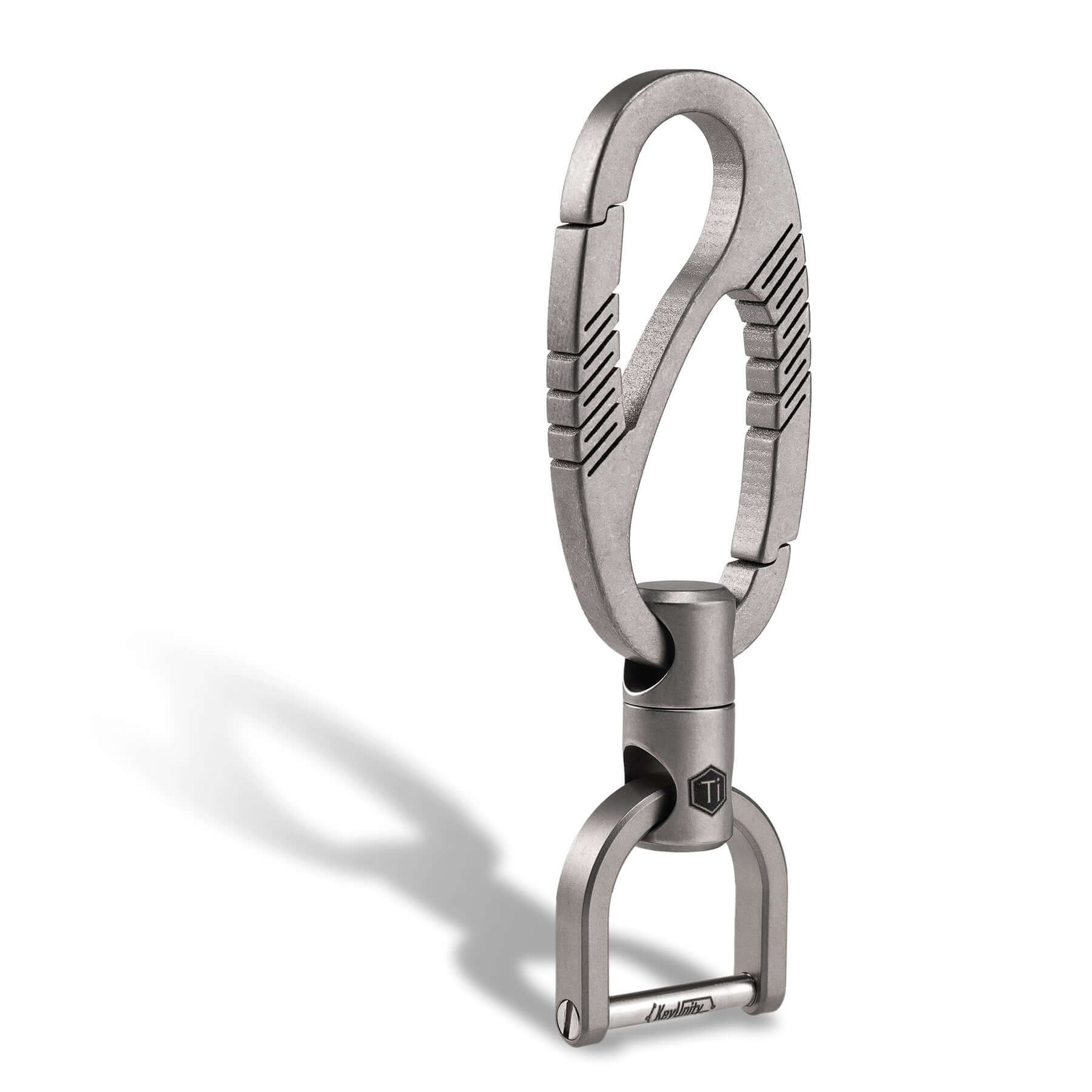 KM12 Titanium Doual Gate Keychain