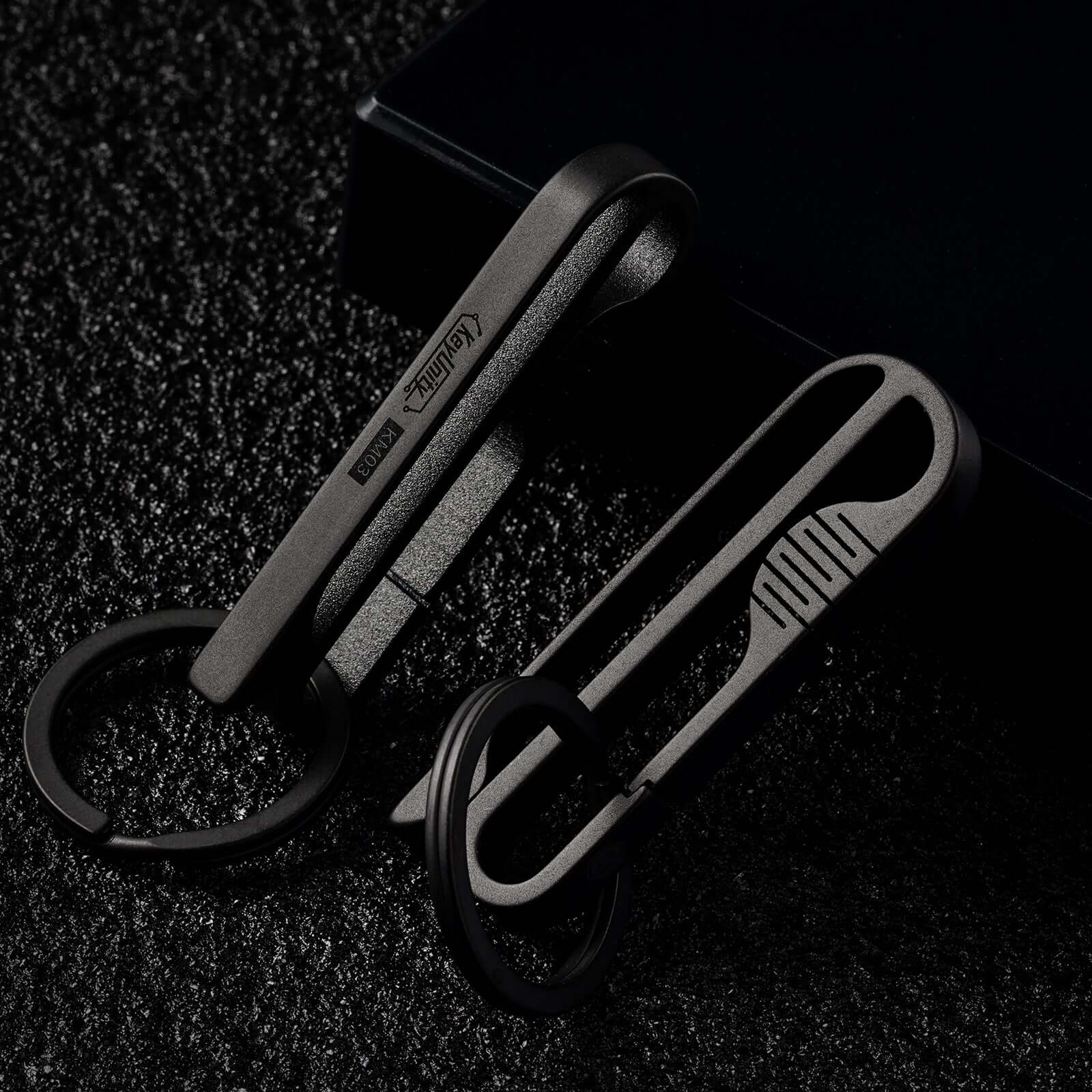 Clarmonde Belt Key Chain Clip , Belt Loop Keychain , Stainless