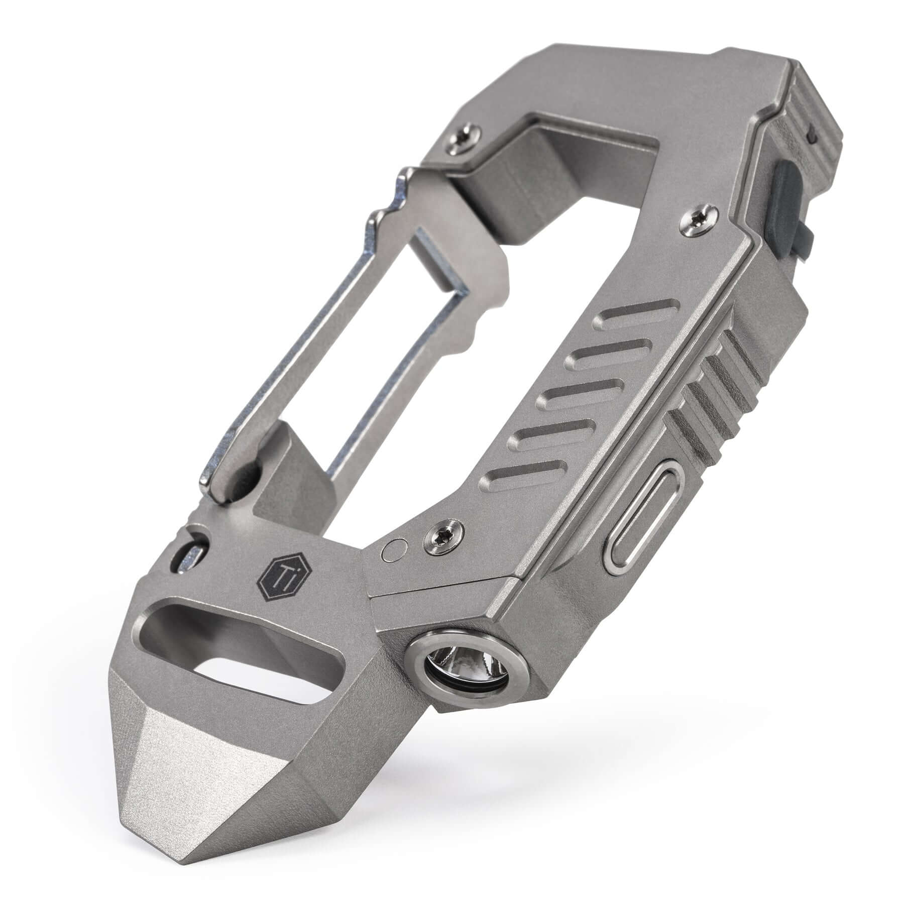 KF02 Titanium Carabiner Flashlight