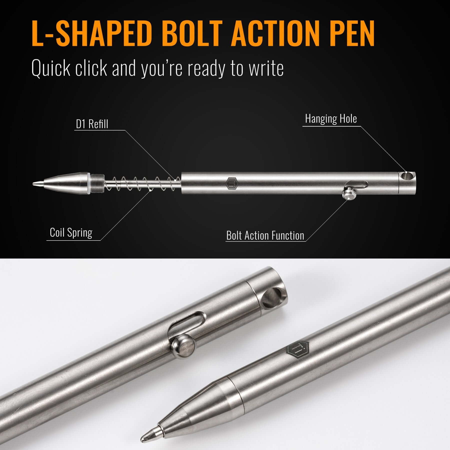 ION Bolt Action Pen – Dapper Design