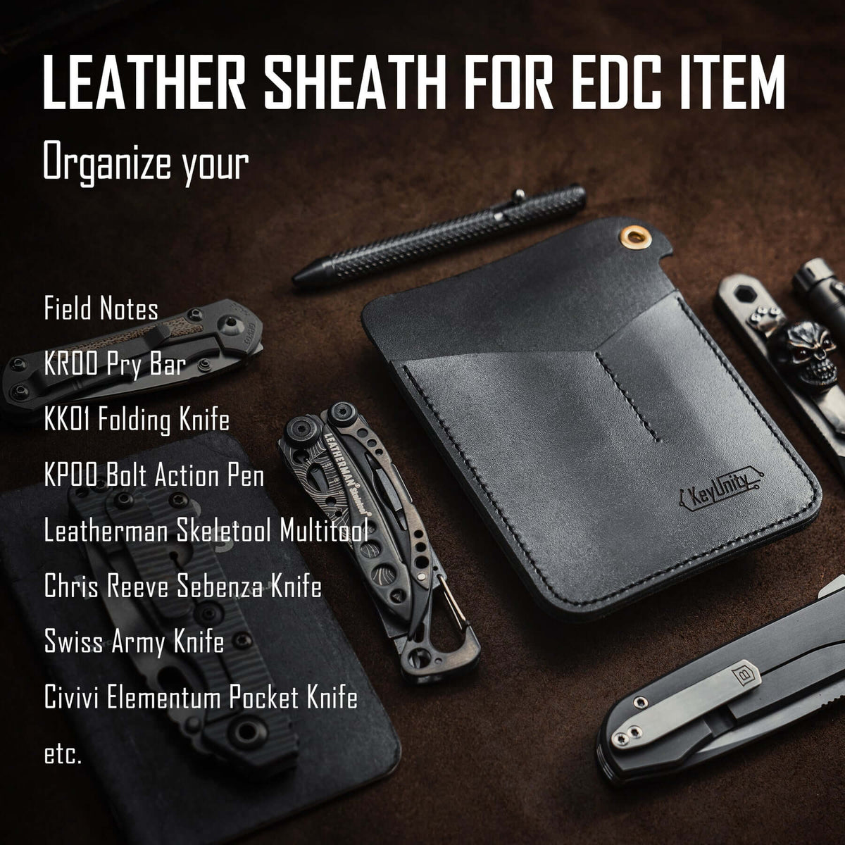KeyUnity KL01(L) EDC Multitool Sheath