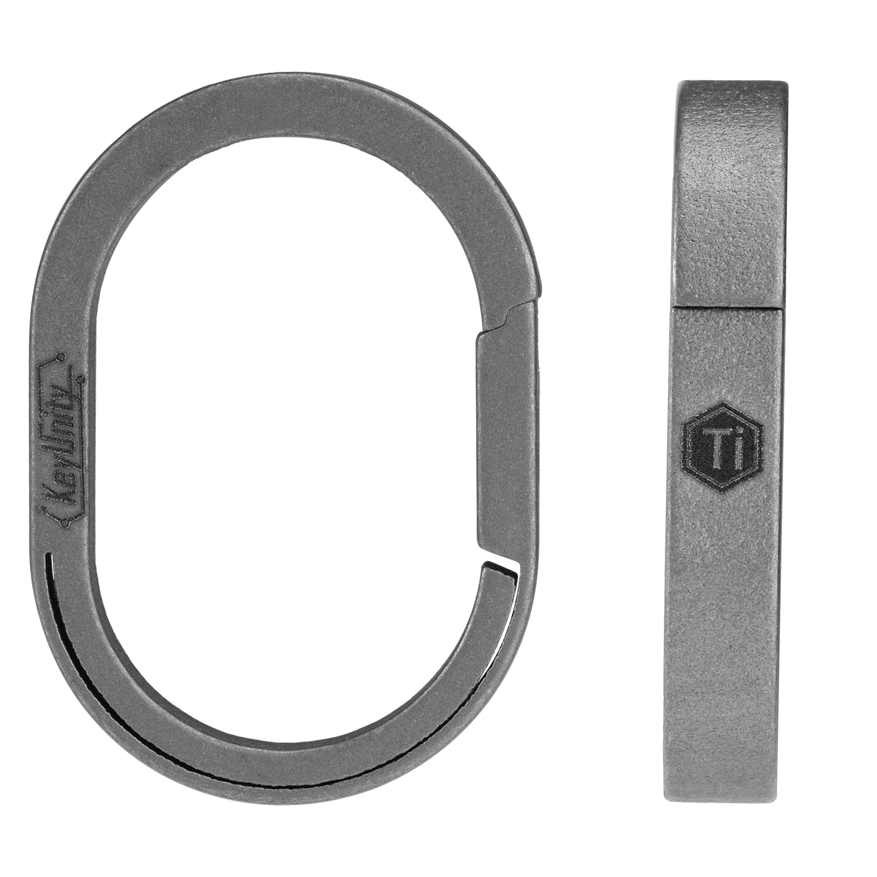 KA32 Titanium Key Ring （Black）