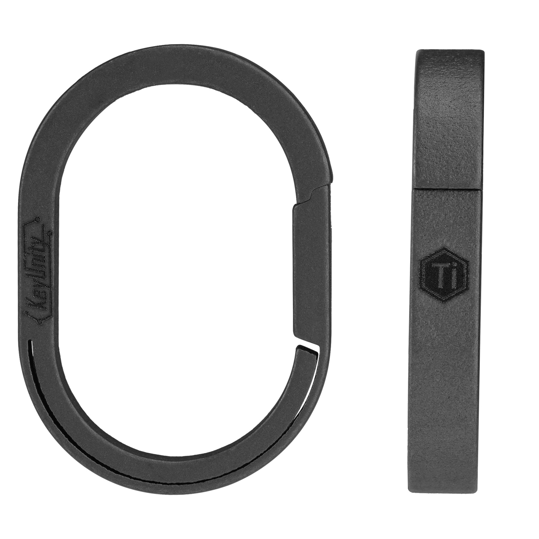 KA31 Titanium Key Ring （Black）