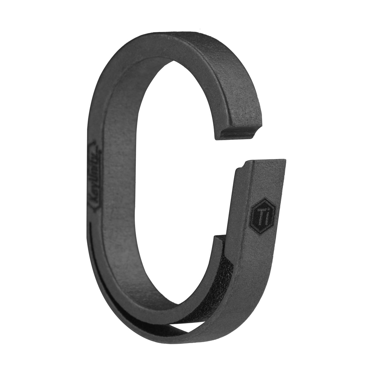 KA32 Titanium Key Ring （Black）